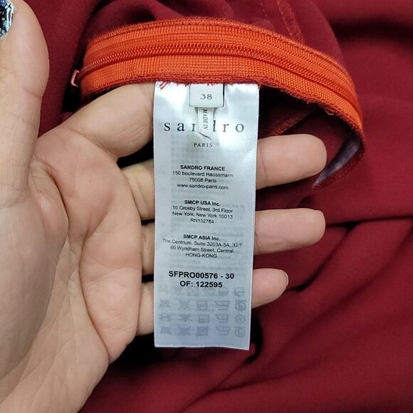 NWOT SANDRO dress - Picture 10 of 14